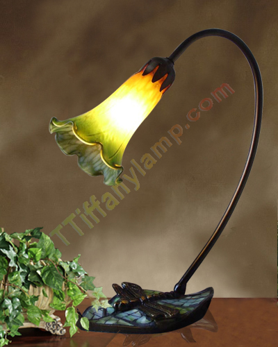 Tiffany Dragonfly Lamps on Lily Lamp With Dragonfly Mosaic   Lily Lamps   Tiffany Lamps China